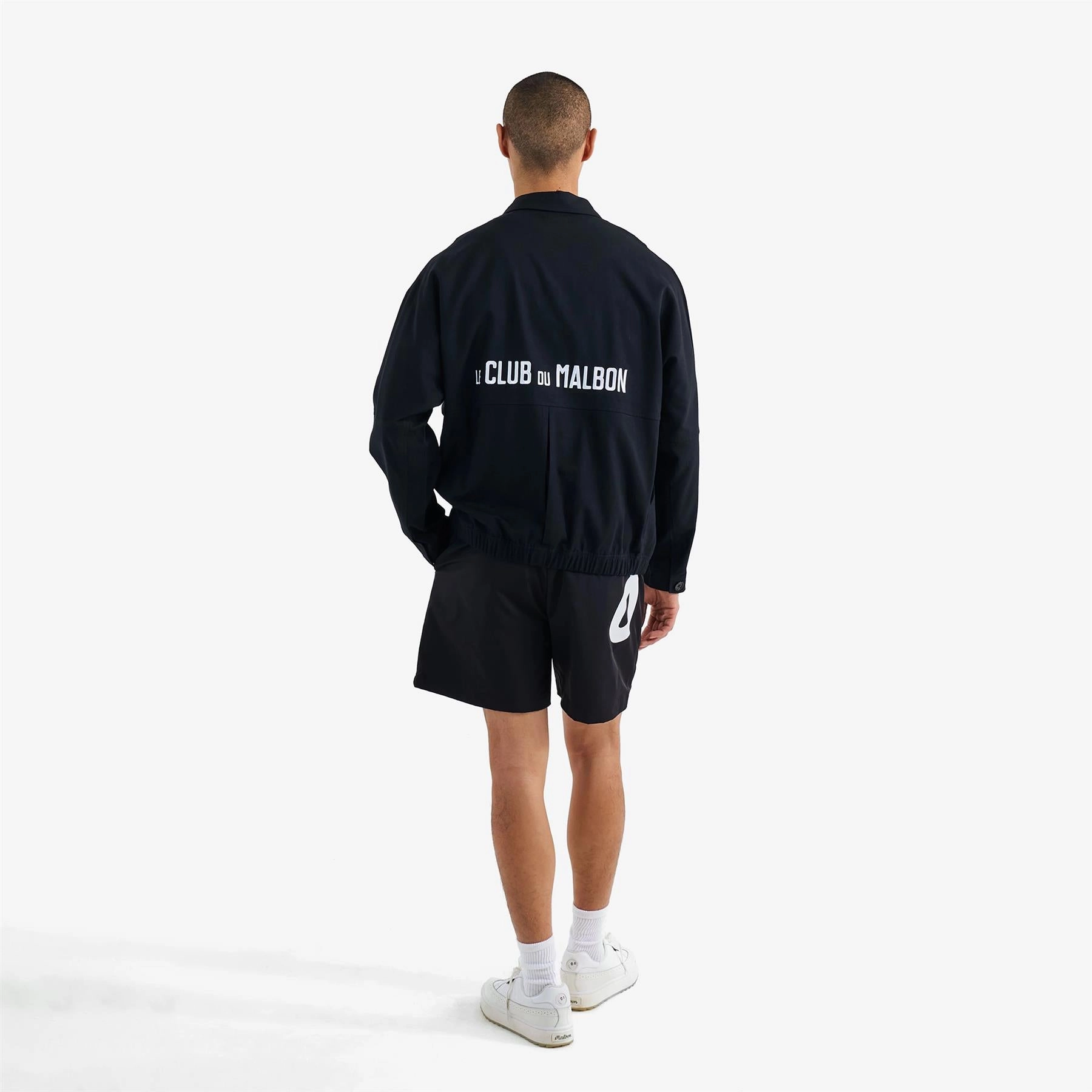 Club Malbon Pullover Black Performance Ready Reflective accents
