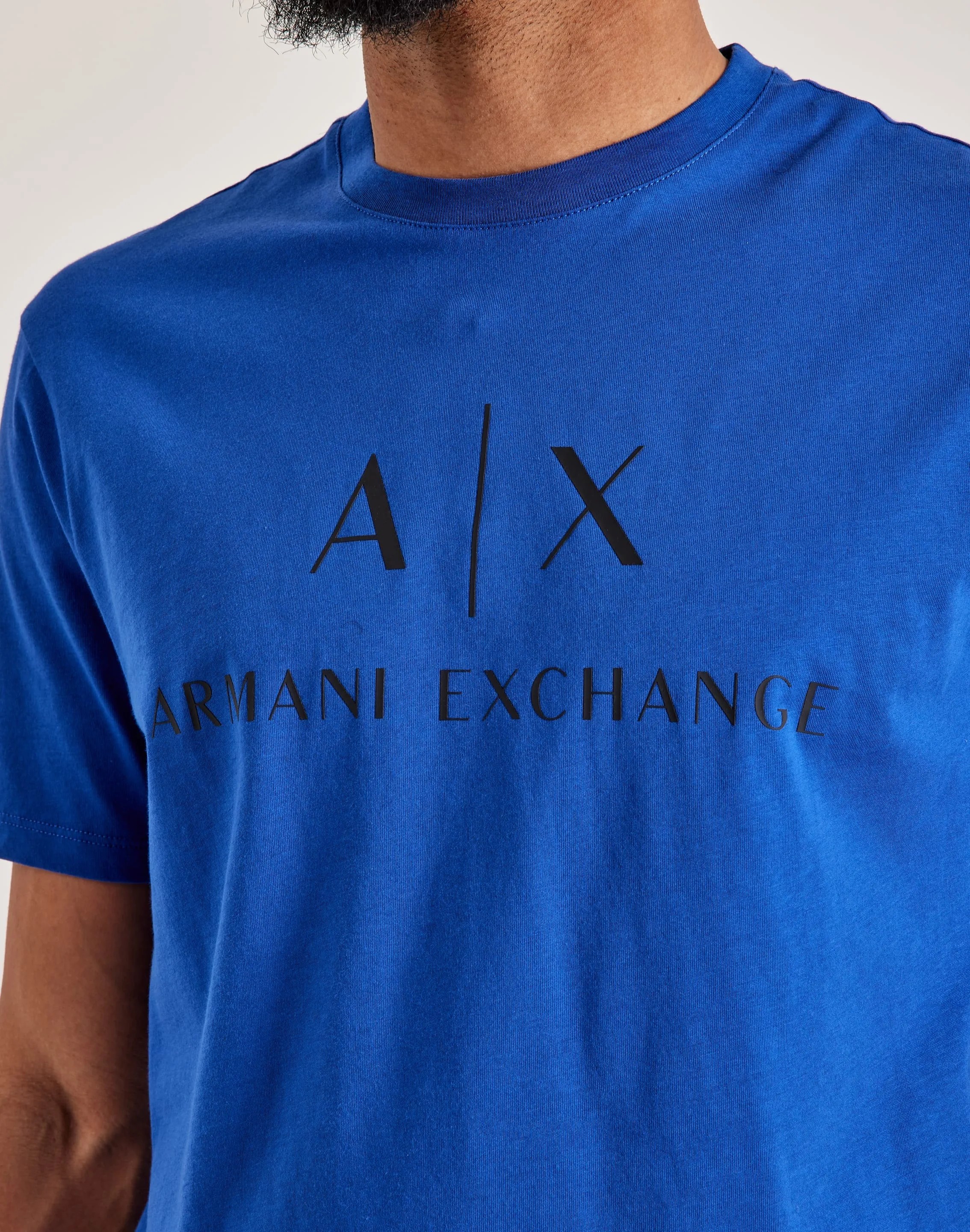 Antibacterial Treatment Group Mood Armani Exchange Mini Icon Logo Tee