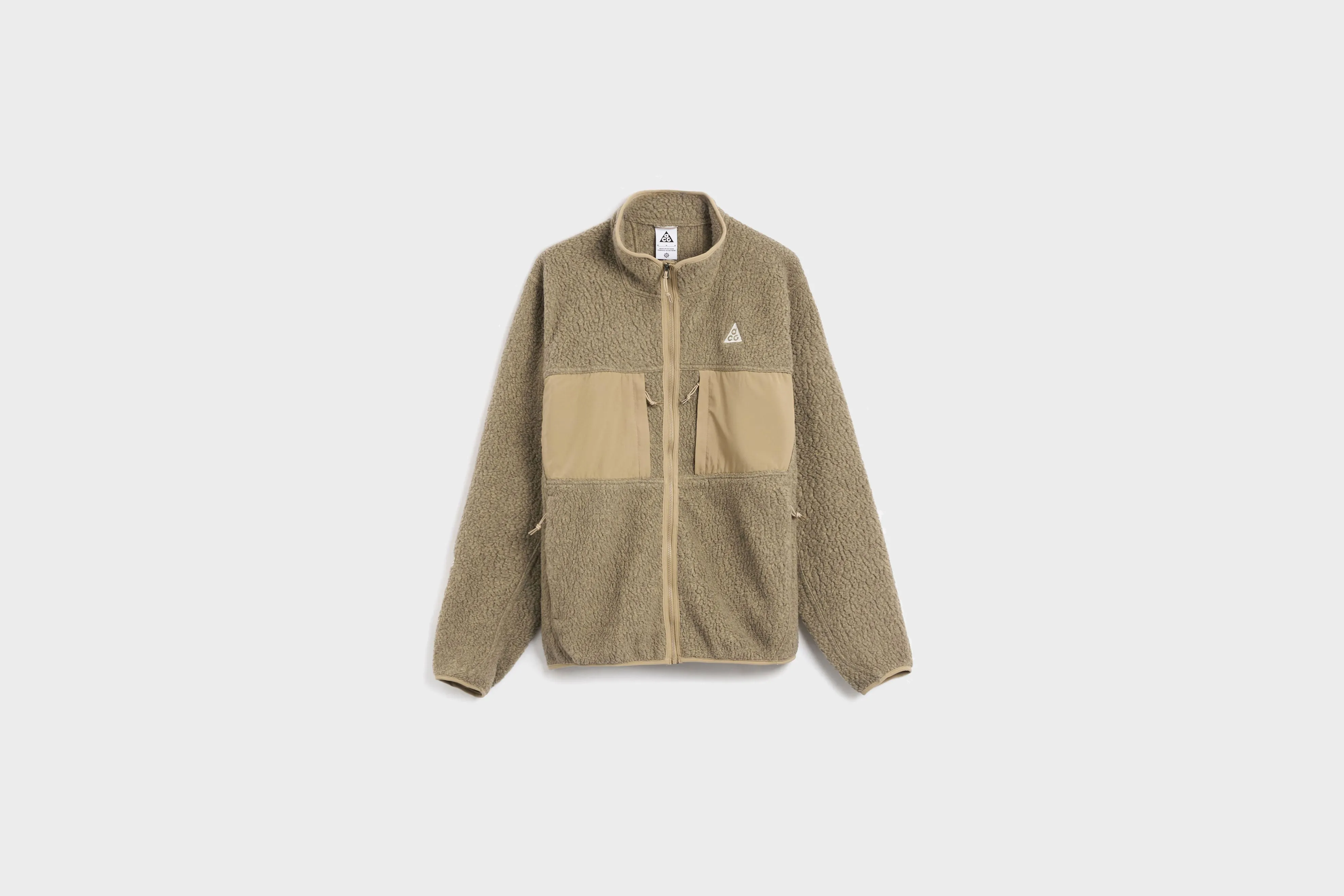 Kid Play Nike ACG Arctic Wolf Full Zip Jacket (Khaki/Light Iron Ore/Summit White)