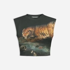 Road Soul Digital Core ALMOST GODS | THE FOUR CONTINENTS CROPPED TEE { MULTI