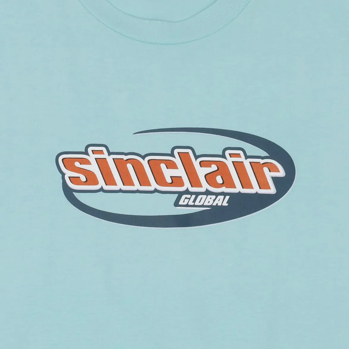 ITALIC LOGO TEE - LIGHT BLUE EcoFriendly Material City Casual