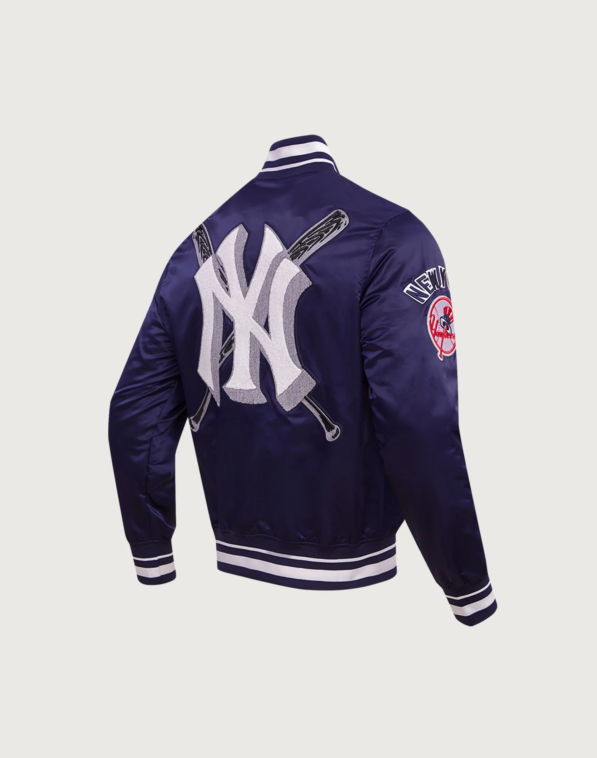 PrecisionTailoring Pro Standard MLB New York Yankees Mashup Rib Satin Jacket