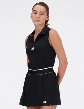 low - pressure environment Collared Tournament Tank - Black