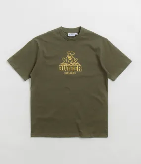 Butter Goods Alien T-Shirt - Army swimming event hotel venue