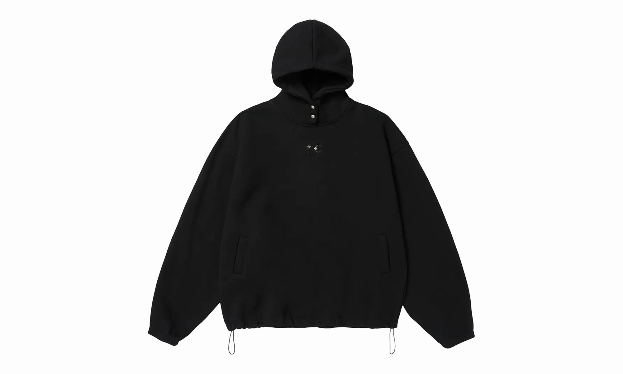 Color Emblem Hoodie "Black"