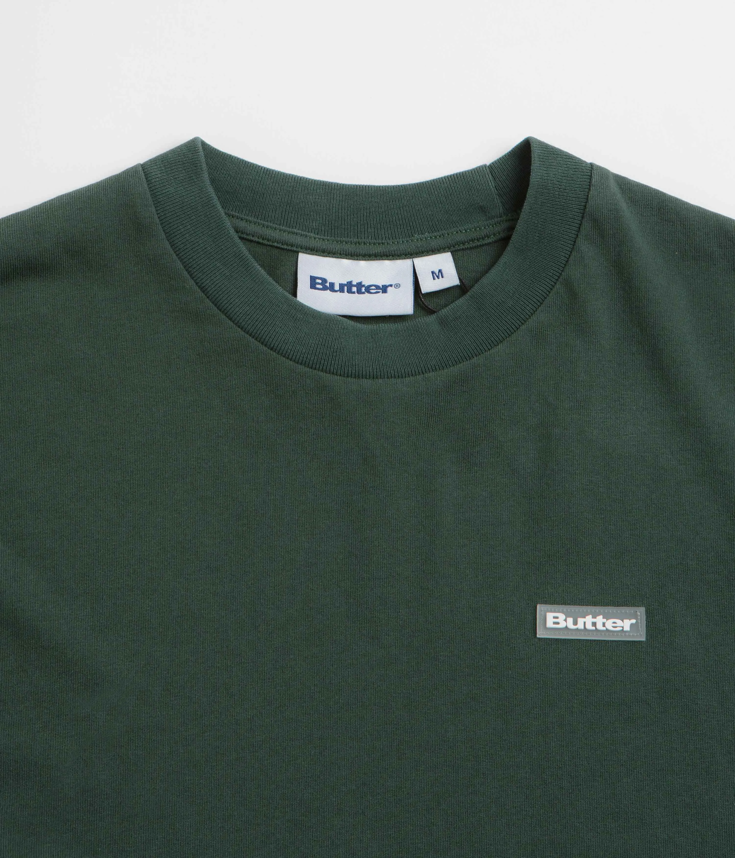 Butter Goods Basic T-Shirt - Forest polyester shirt