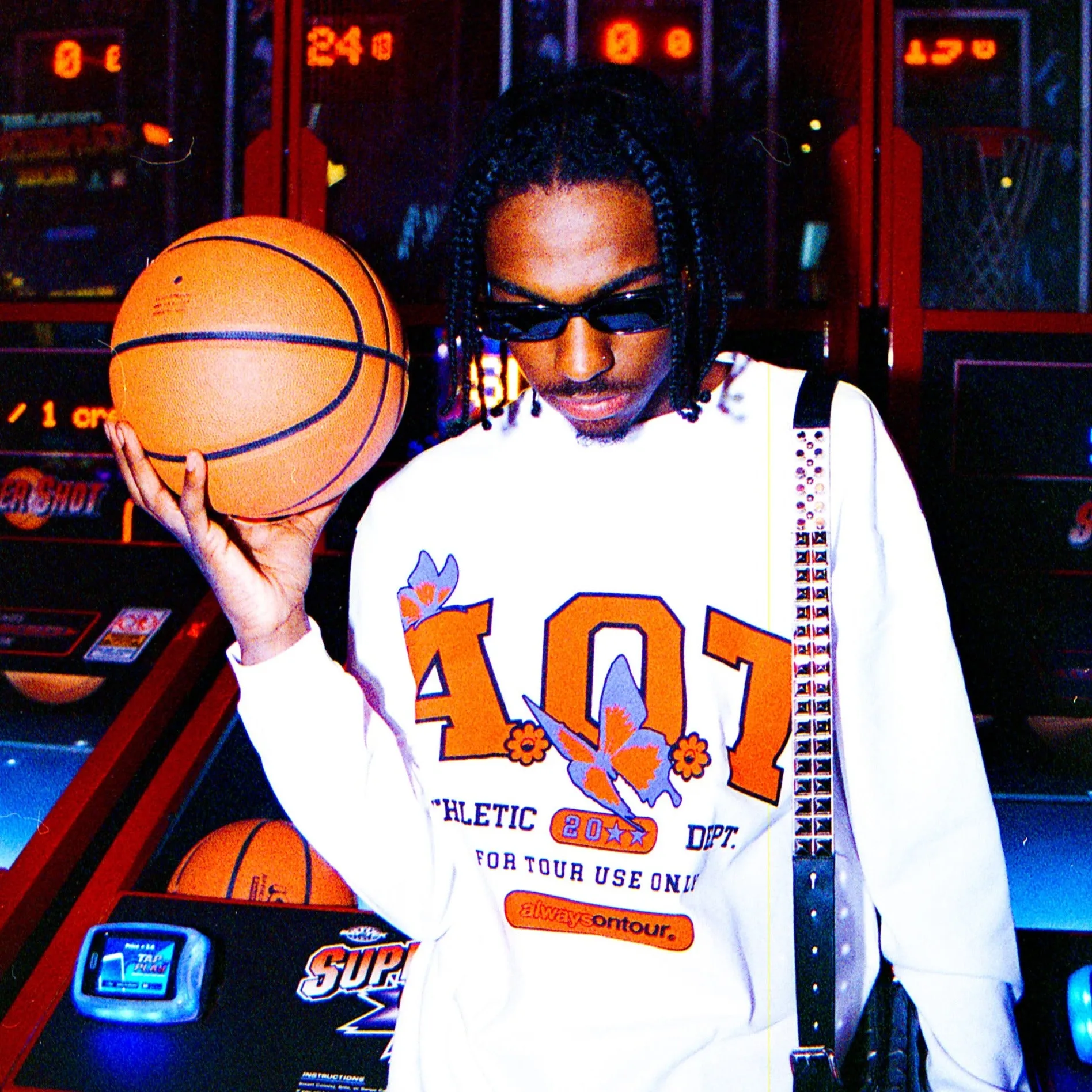 Always On Tour Physical Education L/S Tee - White Comfort Fit