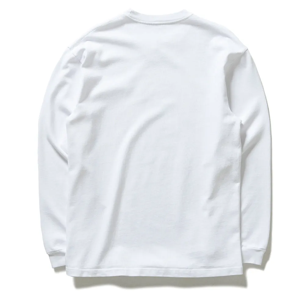 Always On Tour Physical Education L/S Tee - White cricket venue