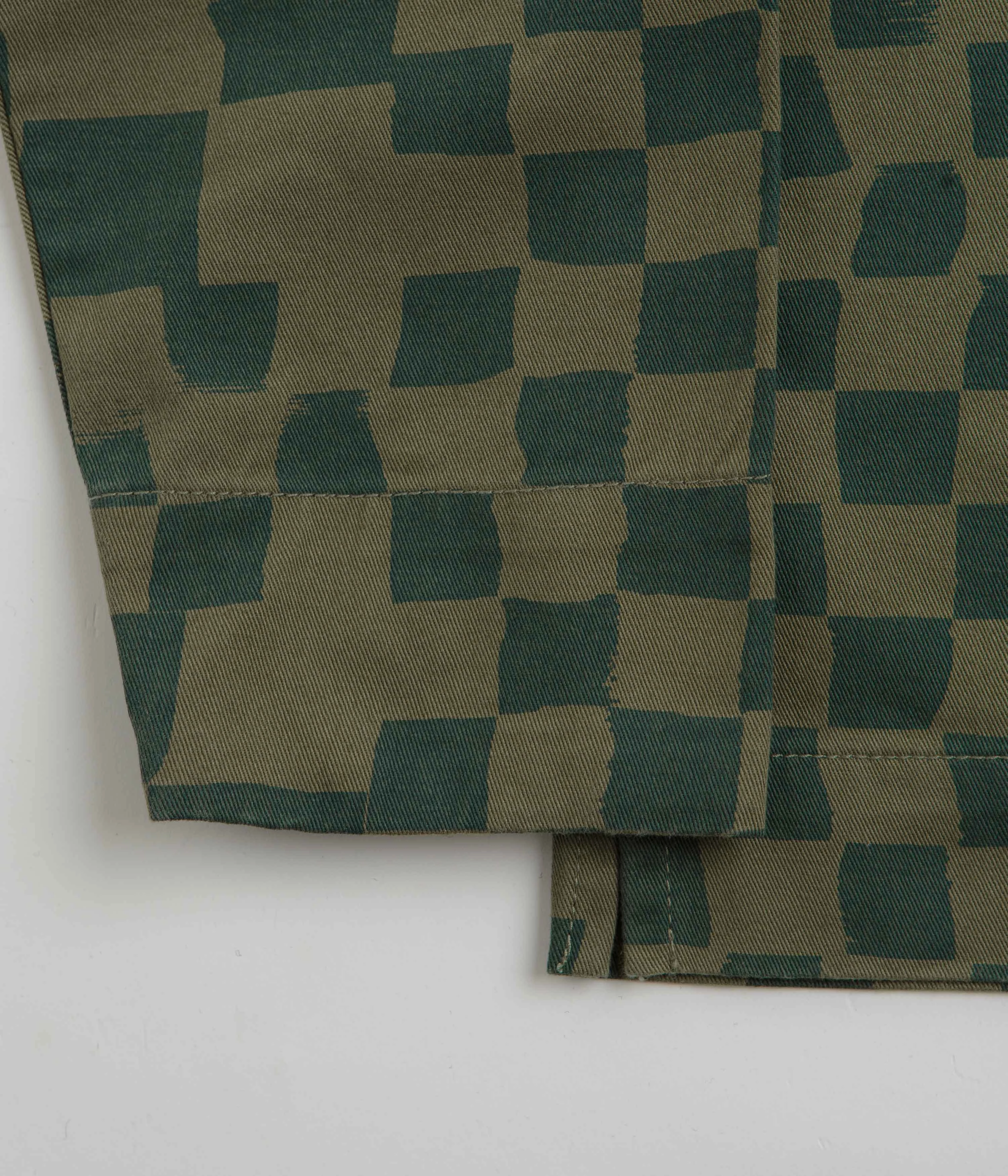 Unwind suitable for fashion contests Service Works Drill Printed FOH Jacket - Olive Checker