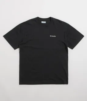 Columbia Black Butte Graphic T-Shirt - Black / Linear View Regular Fit