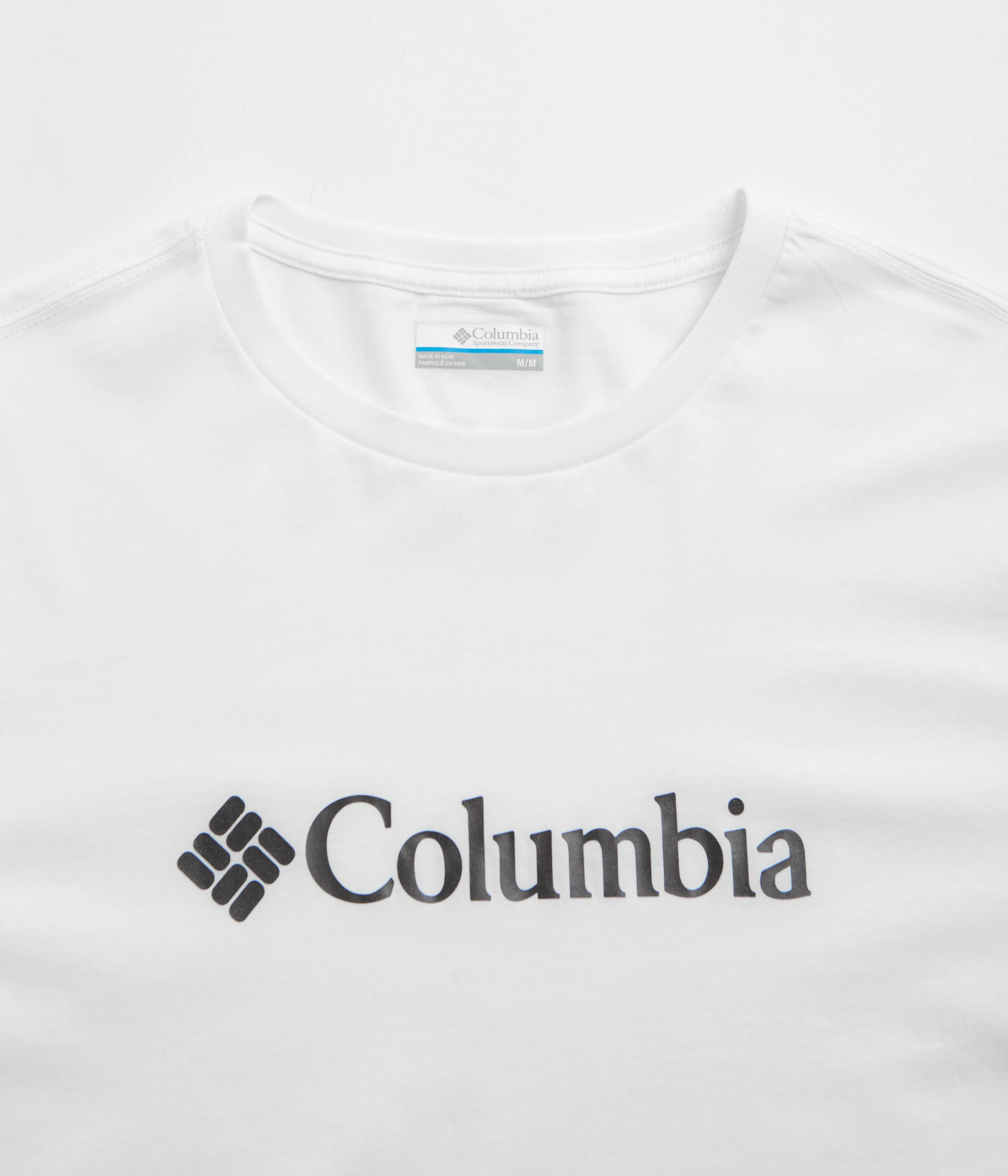 Columbia CSC Basic Logo Short Sleeve T-Shirt - White Bio Washed Softness
