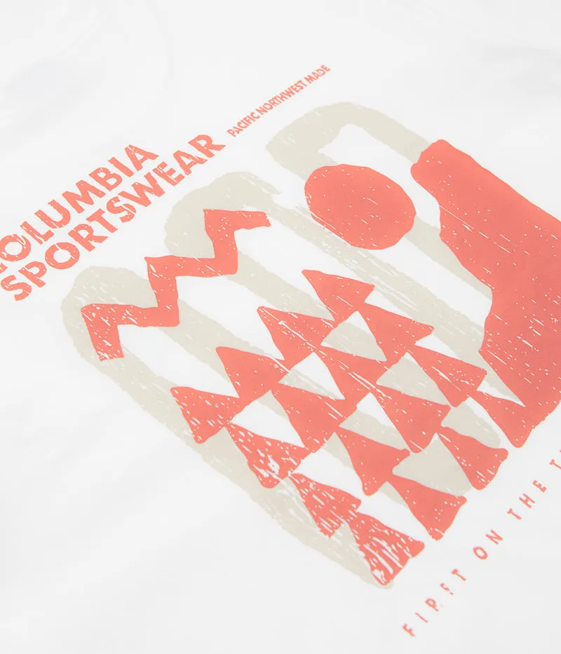 Columbia Explorers Canyon Back T-Shirt - White / Explore Outdoors Modernity two-piece