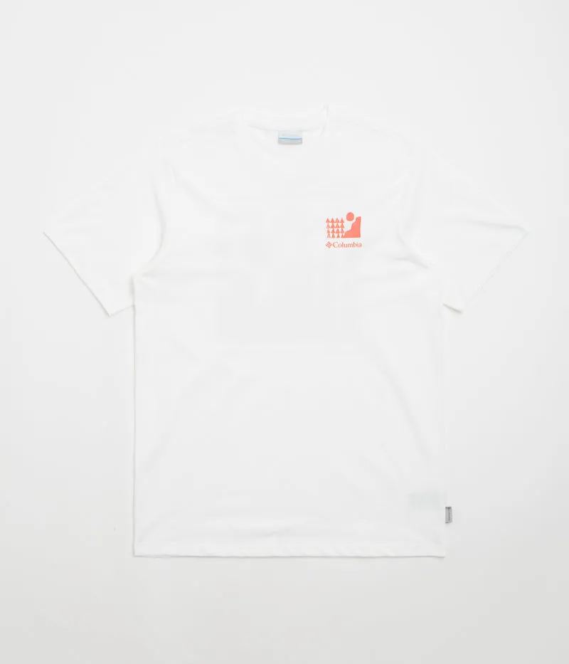 Affordable binding Columbia Explorers Canyon Back T-Shirt - White / Explore Outdoors