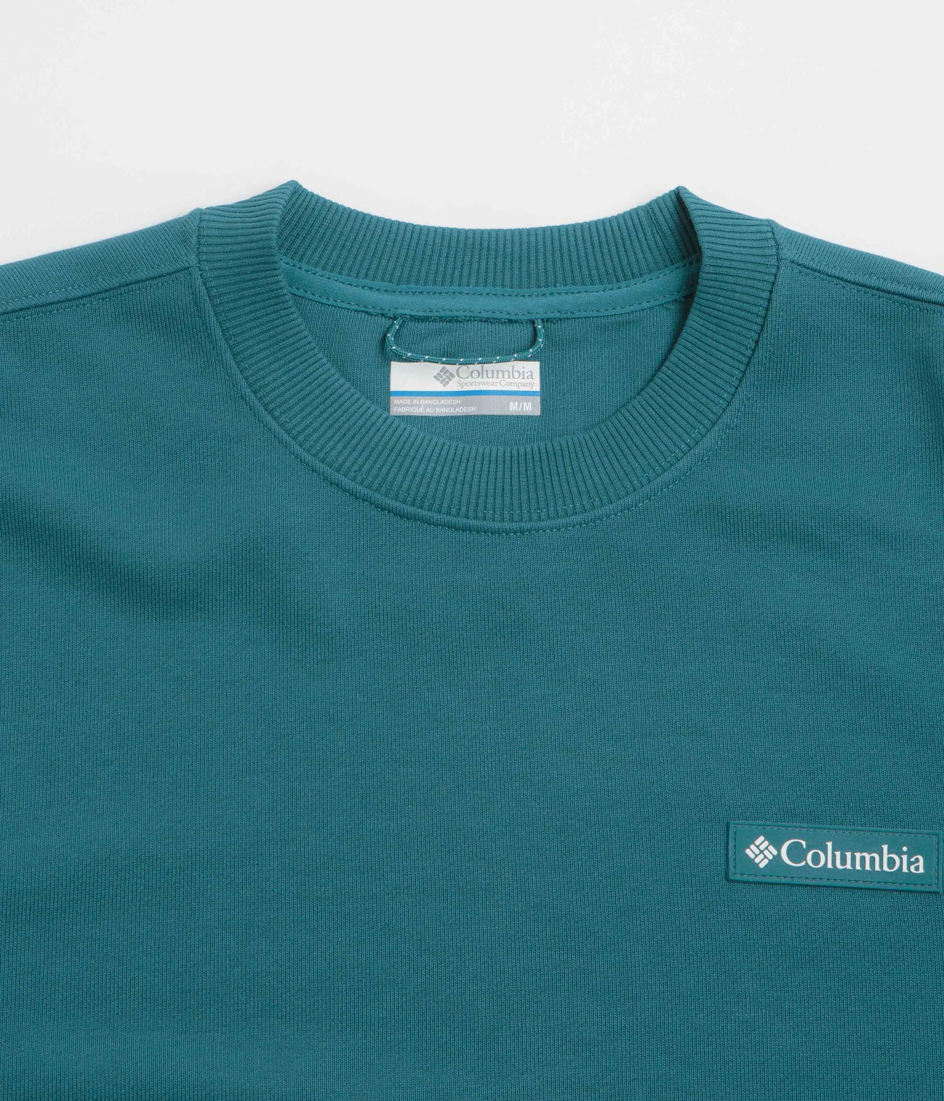 shoe accents Columbia Marble Canyon Crewneck Sweatshirt - River Blue