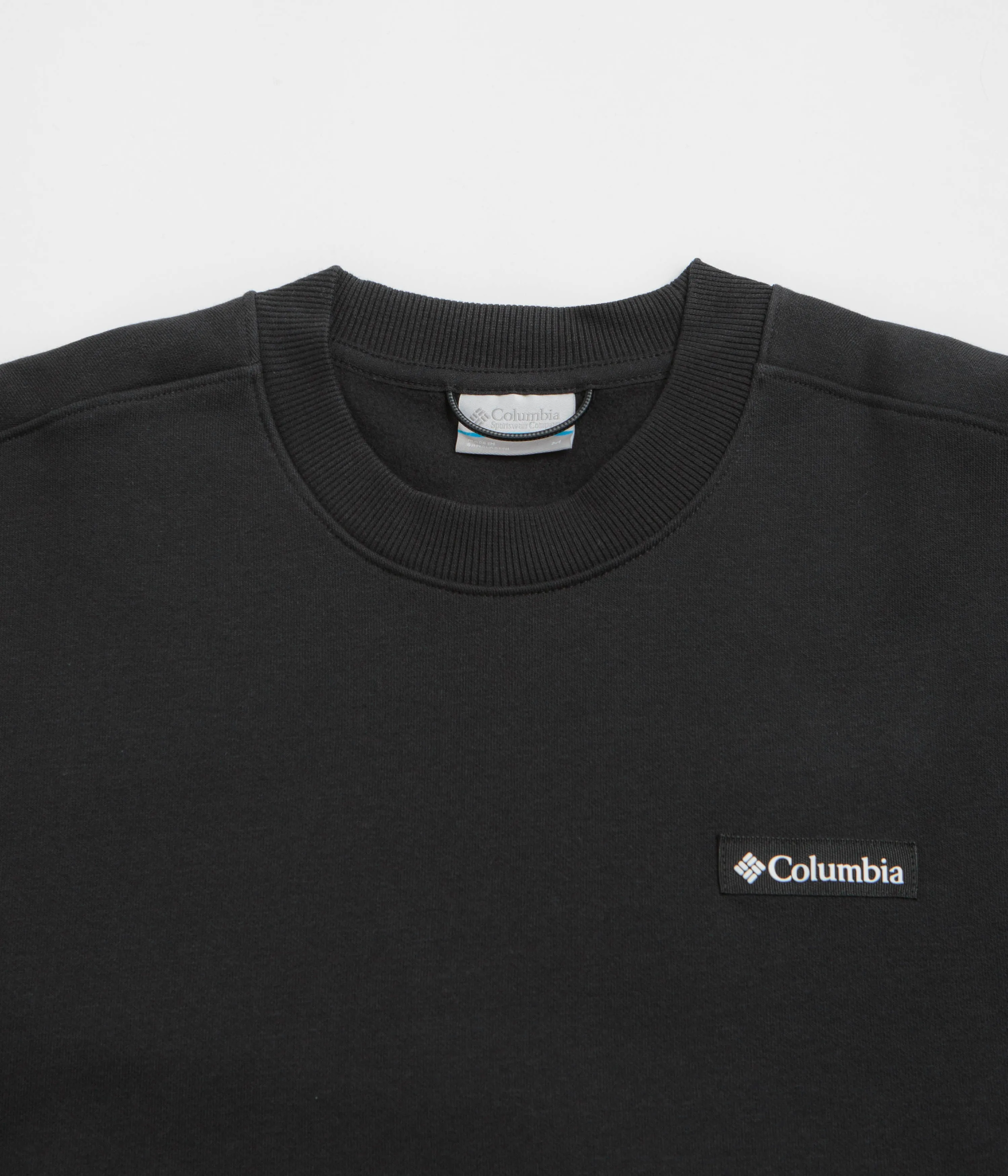 Columbia Meridian Creek Crewneck Sweatshirt - Black Petite Cut surfing suitable