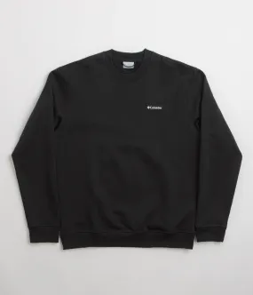 Columbia Meridian Creek Crewneck Sweatshirt - Black Neutral Tone Smart Casual