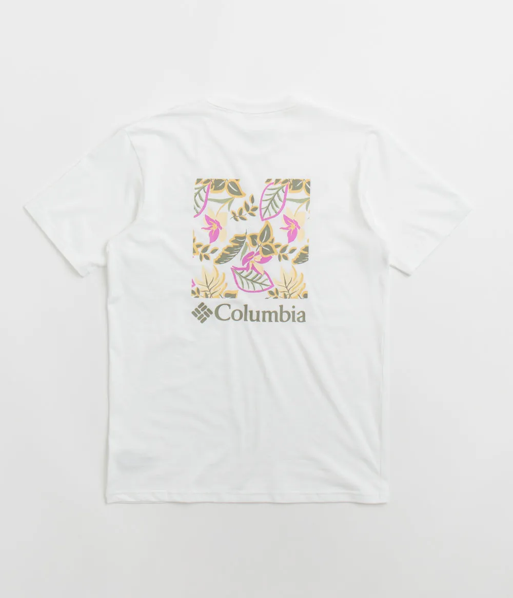 Columbia North Cascades T-Shirt - White / Pasteled Framed Versatility Modern Waist
