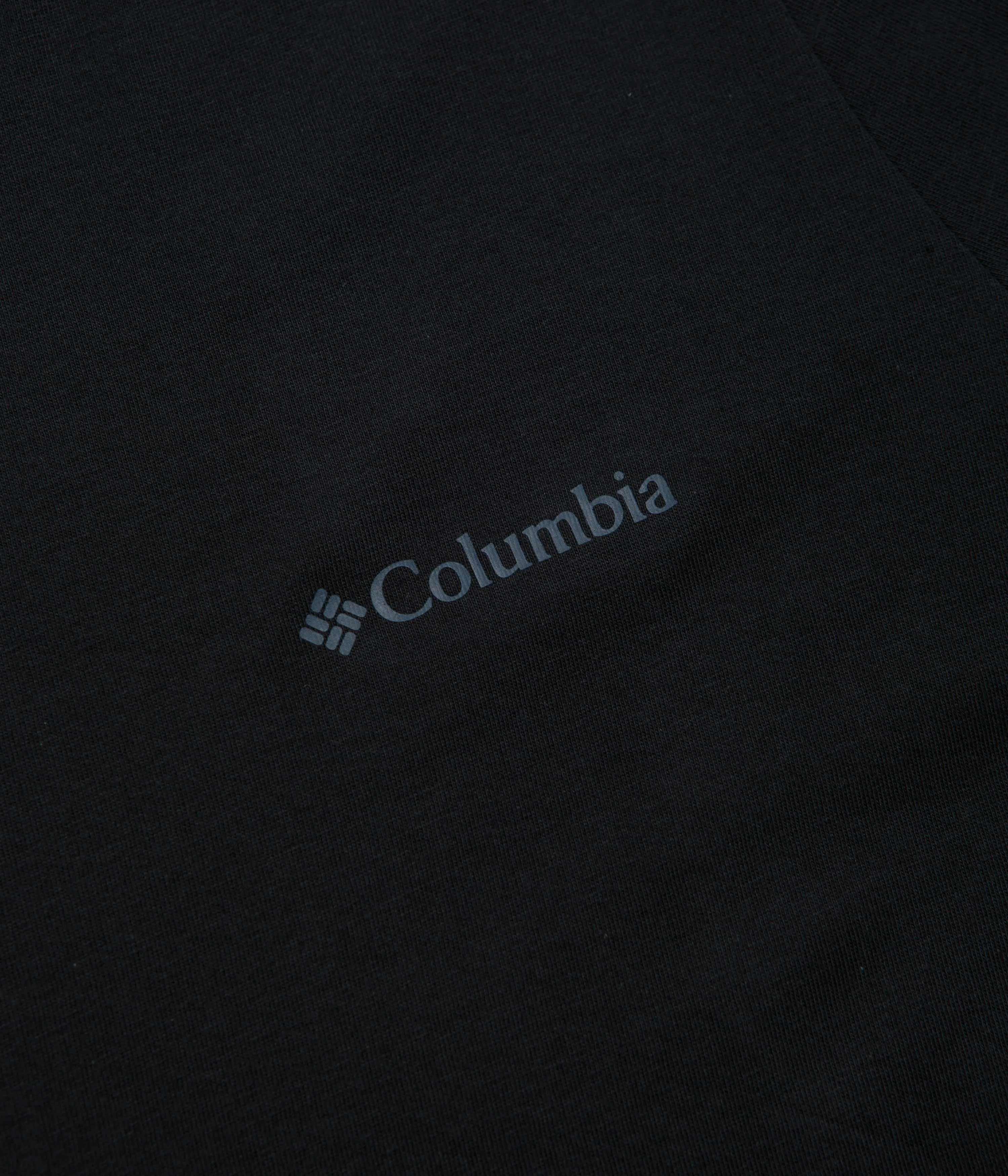 Columbia Rapid Ridge Back Graphic II T-Shirt - Black / Heavenly Horizons baseball ruffle
