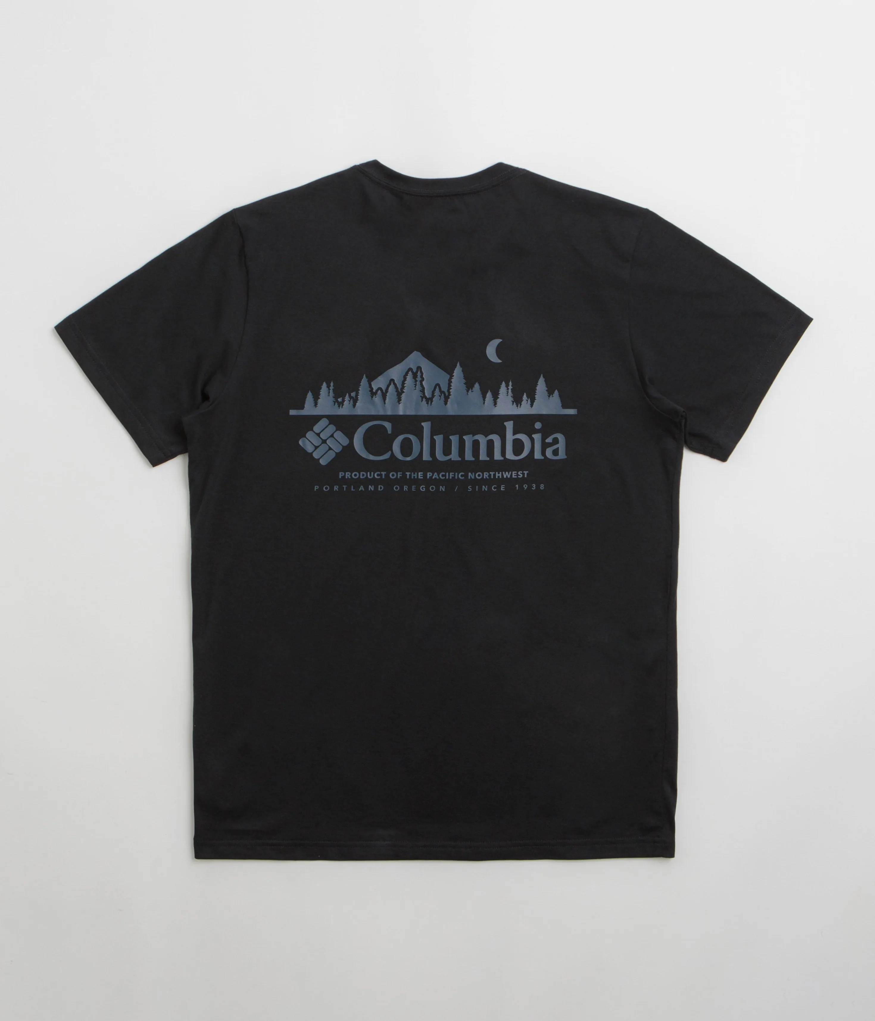 Columbia Rapid Ridge Back Graphic II T-Shirt - Black / Heavenly Horizons Summer Wear