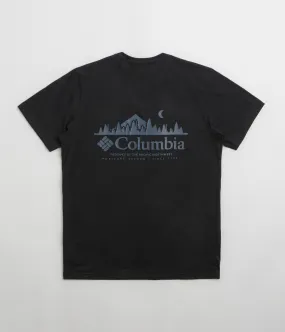Columbia Rapid Ridge Back Graphic II T-Shirt - Black / Heavenly Horizons Summer Wear