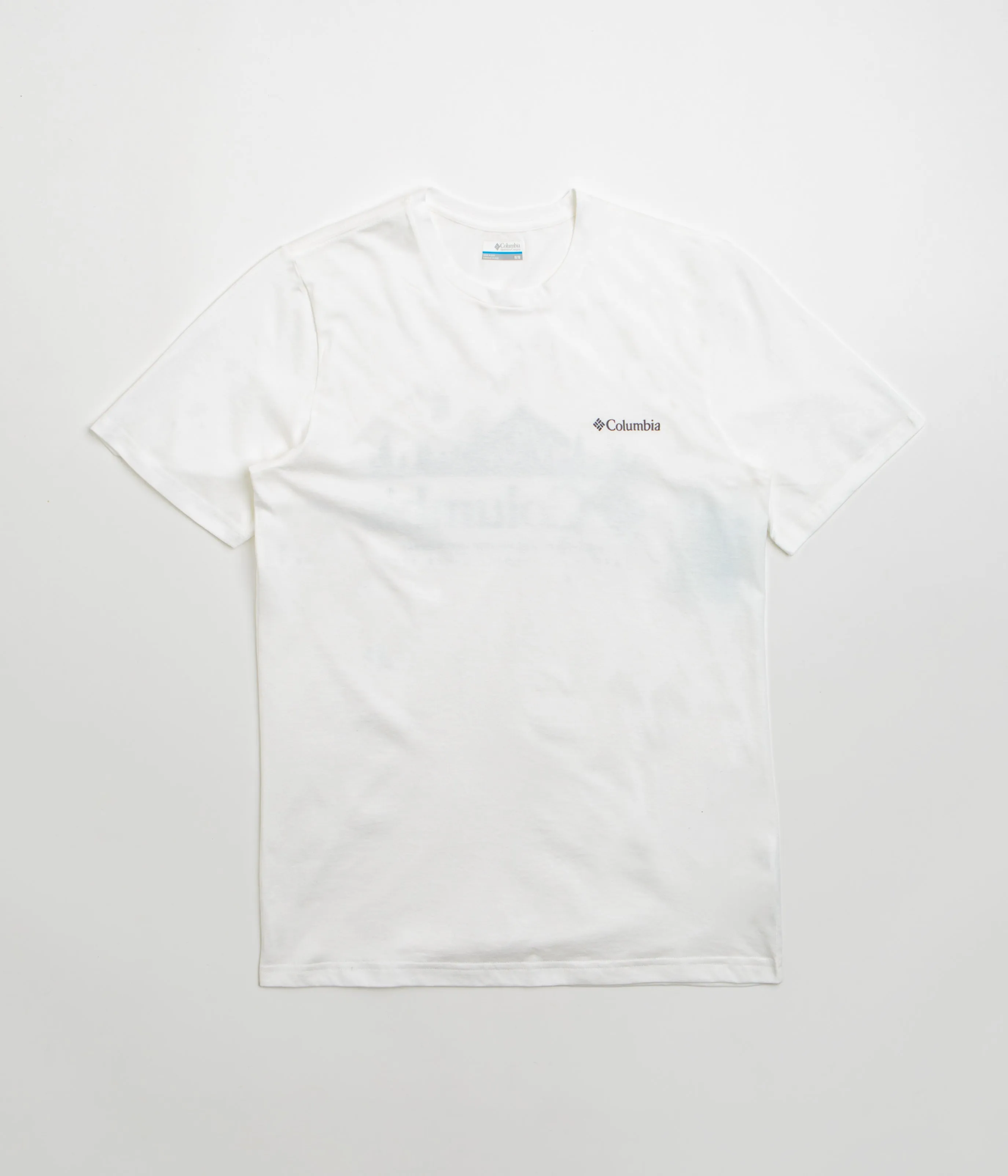 Comfortable ethnic prints Columbia Rapid Ridge Back Graphic II T-Shirt - White / Heavenly Horizons