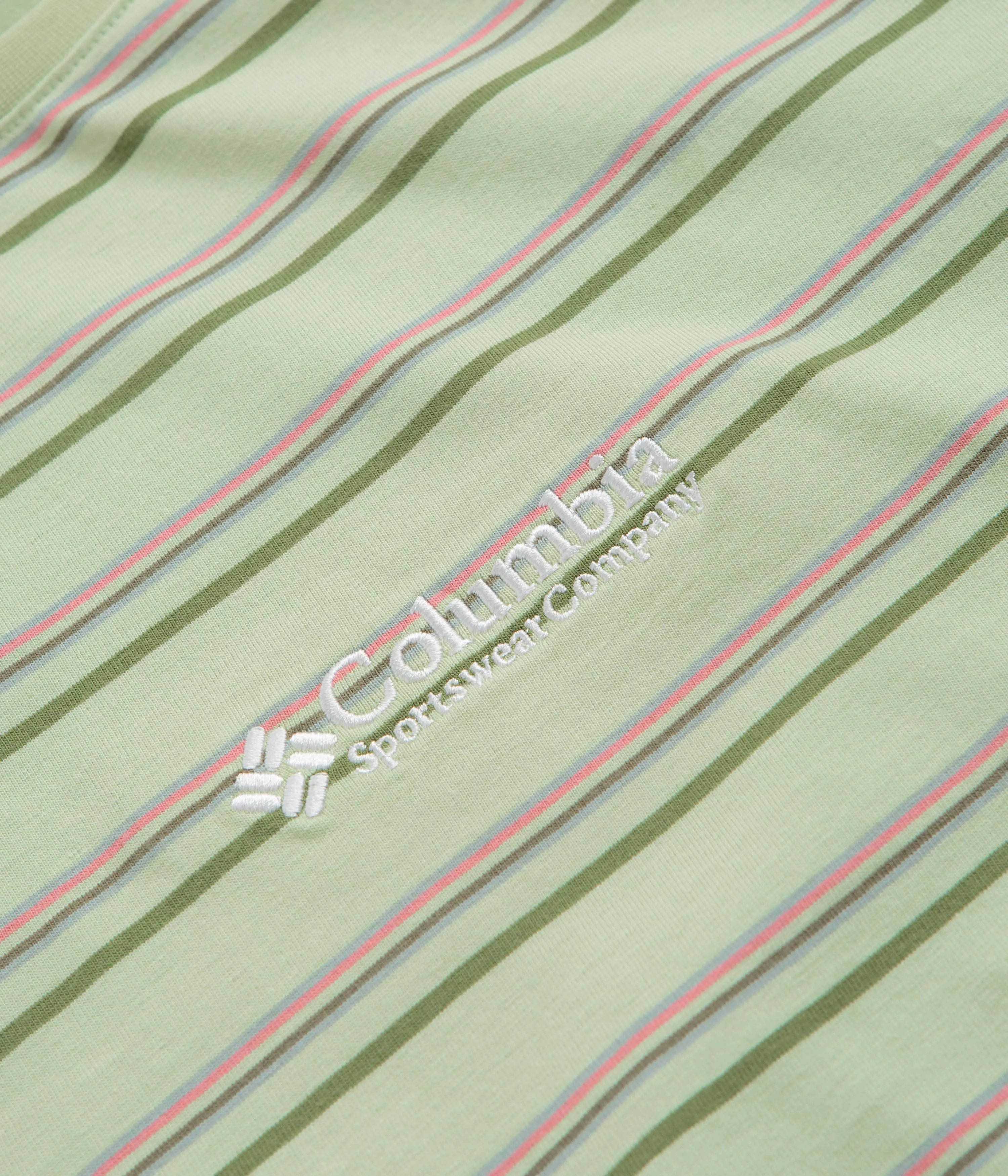 campervan event Bridesmaid outfit Columbia Somer Slope II T-Shirt - Sage Leaf / Canteen