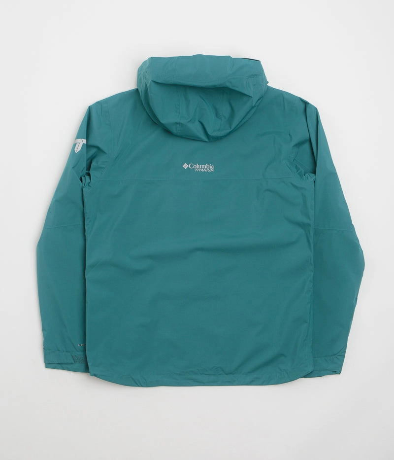 Job PreShrunk Cotton Blend Columbia Ampli-Dry II Shell Jacket - River Blue