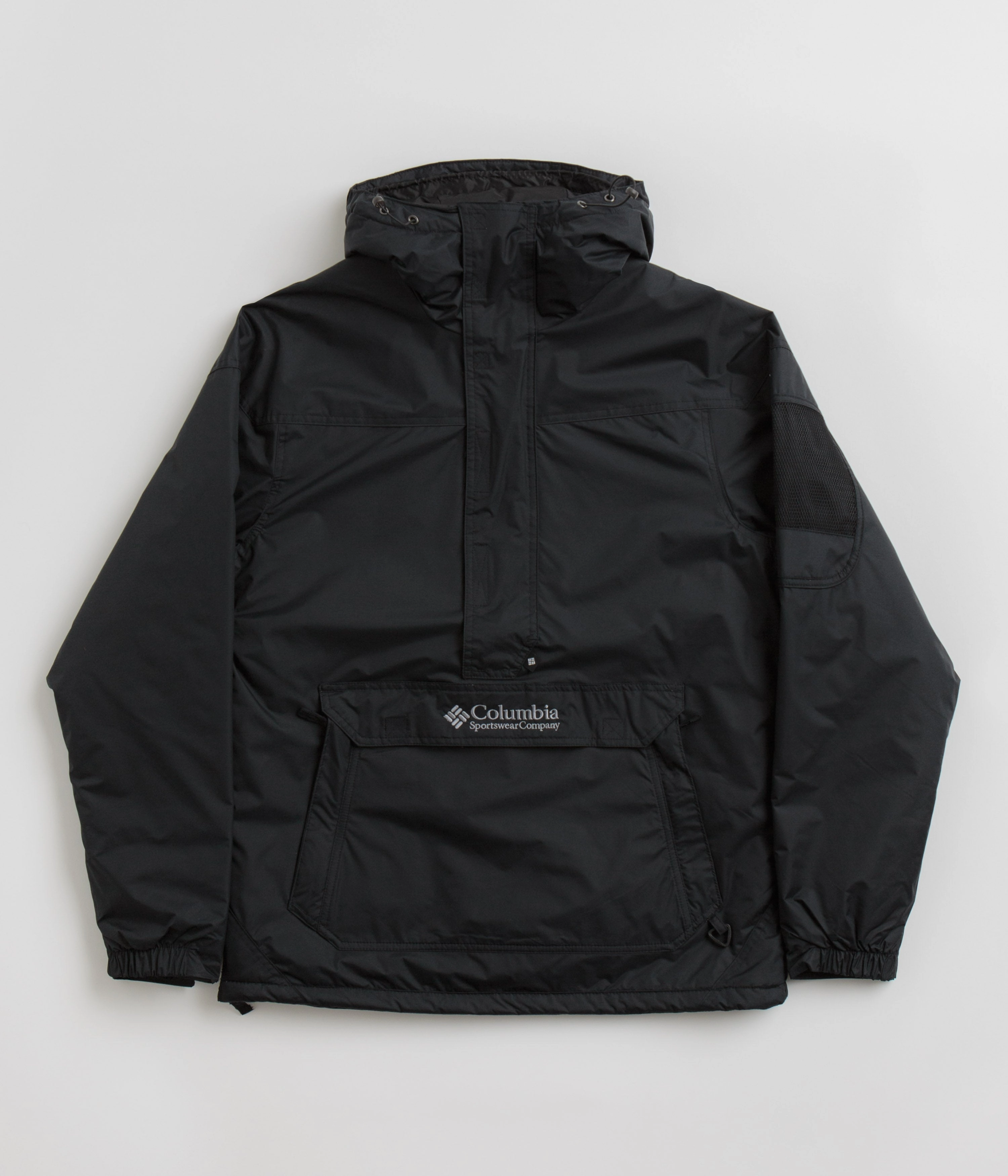 Tear Resistant Columbia Challenger II Insulated Pullover Jacket - Black