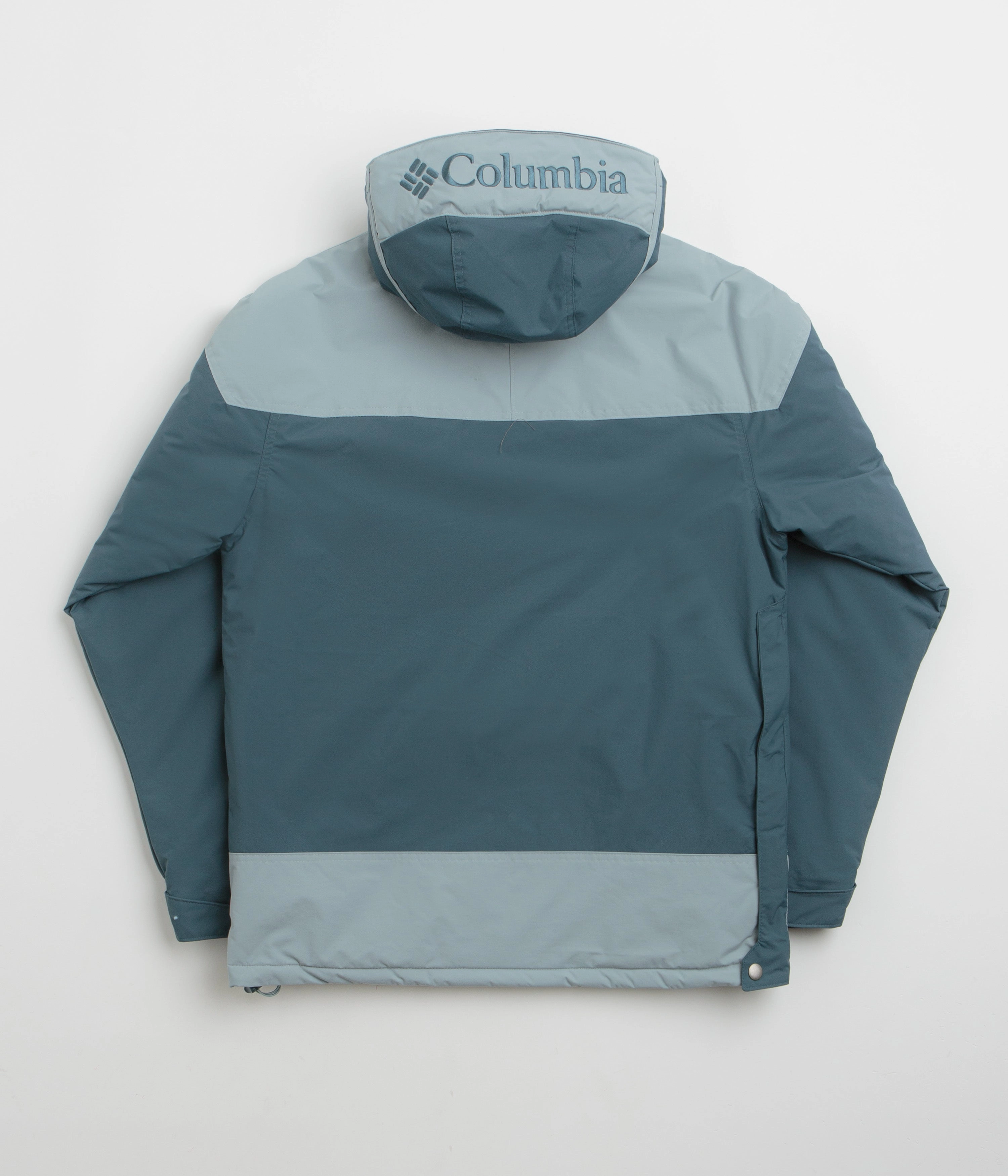 Columbia Challenger II Insulated Pullover Jacket - Everblue / Crushed Blue Gloves