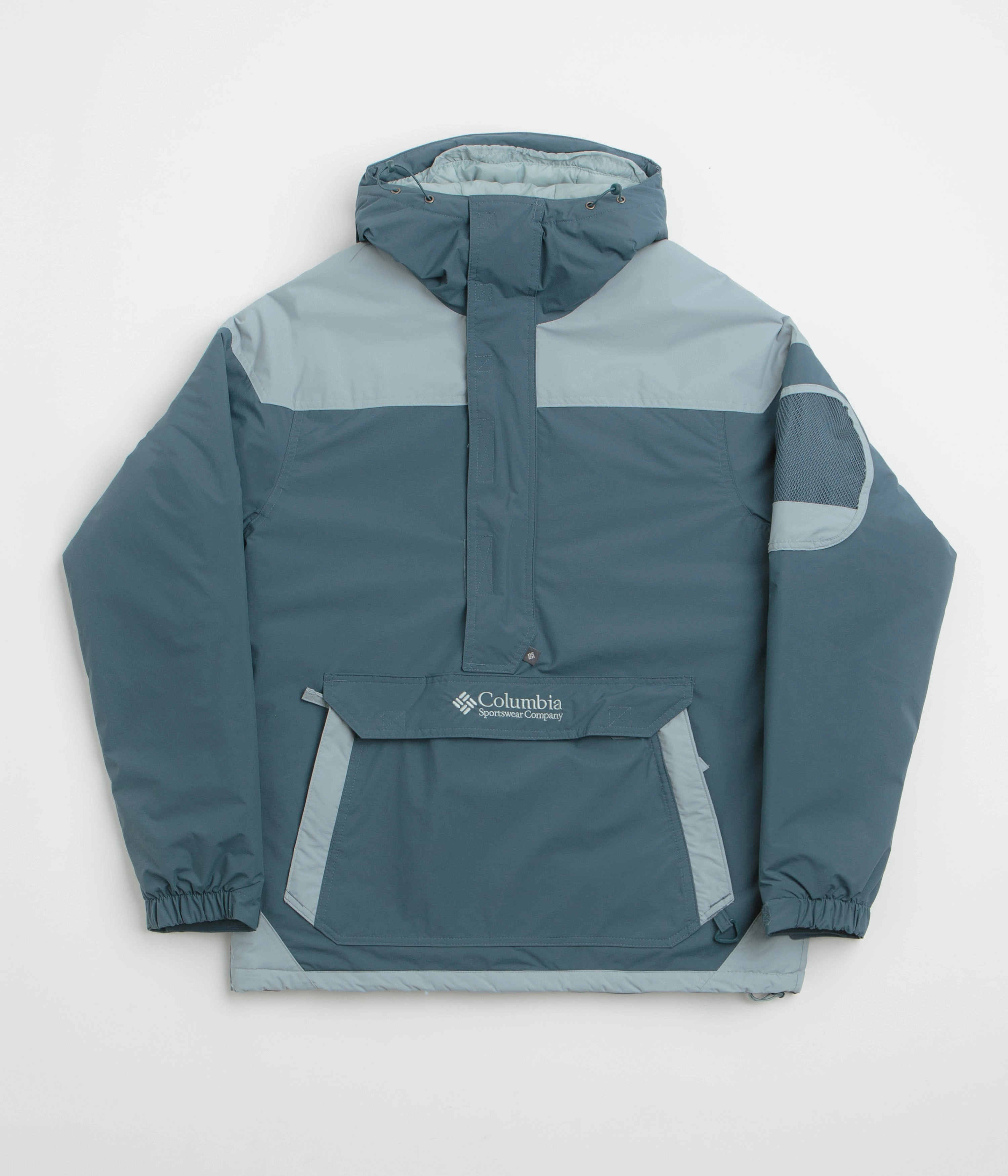 heirloom Columbia Challenger II Insulated Pullover Jacket - Everblue / Crushed Blue