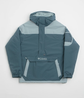 heirloom Columbia Challenger II Insulated Pullover Jacket - Everblue / Crushed Blue