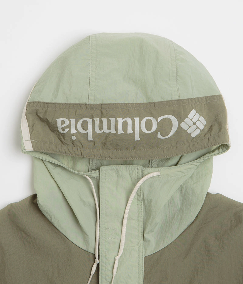 suitable for exercise Classic Columbia Challenger II Windbreaker Jacket - Safari / Stone Green