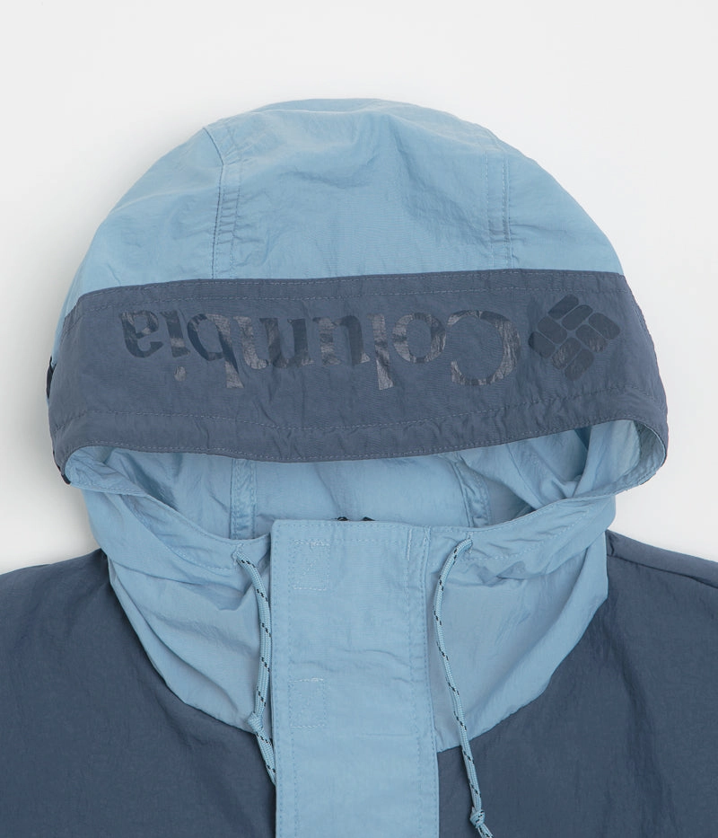 Columbia Challenger Windbreaker Anorak - Ripple Blue / Dark Mountain Weekend Wear