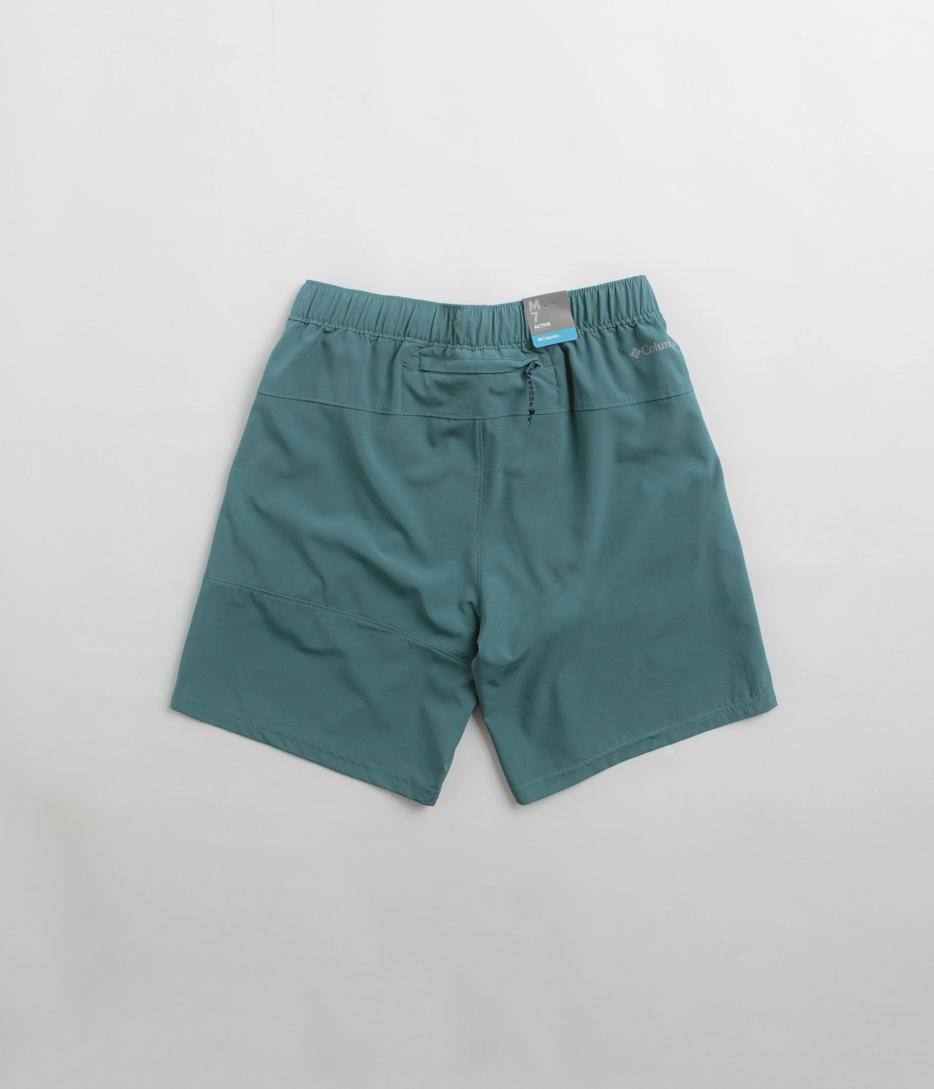 Columbia Hike Color Block Shorts - Cloudburst elastic waistband