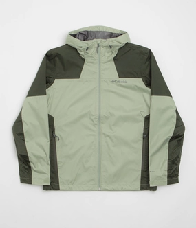 Columbia Inner Limits III Jacket - Safari / Greenscape size - inclusive