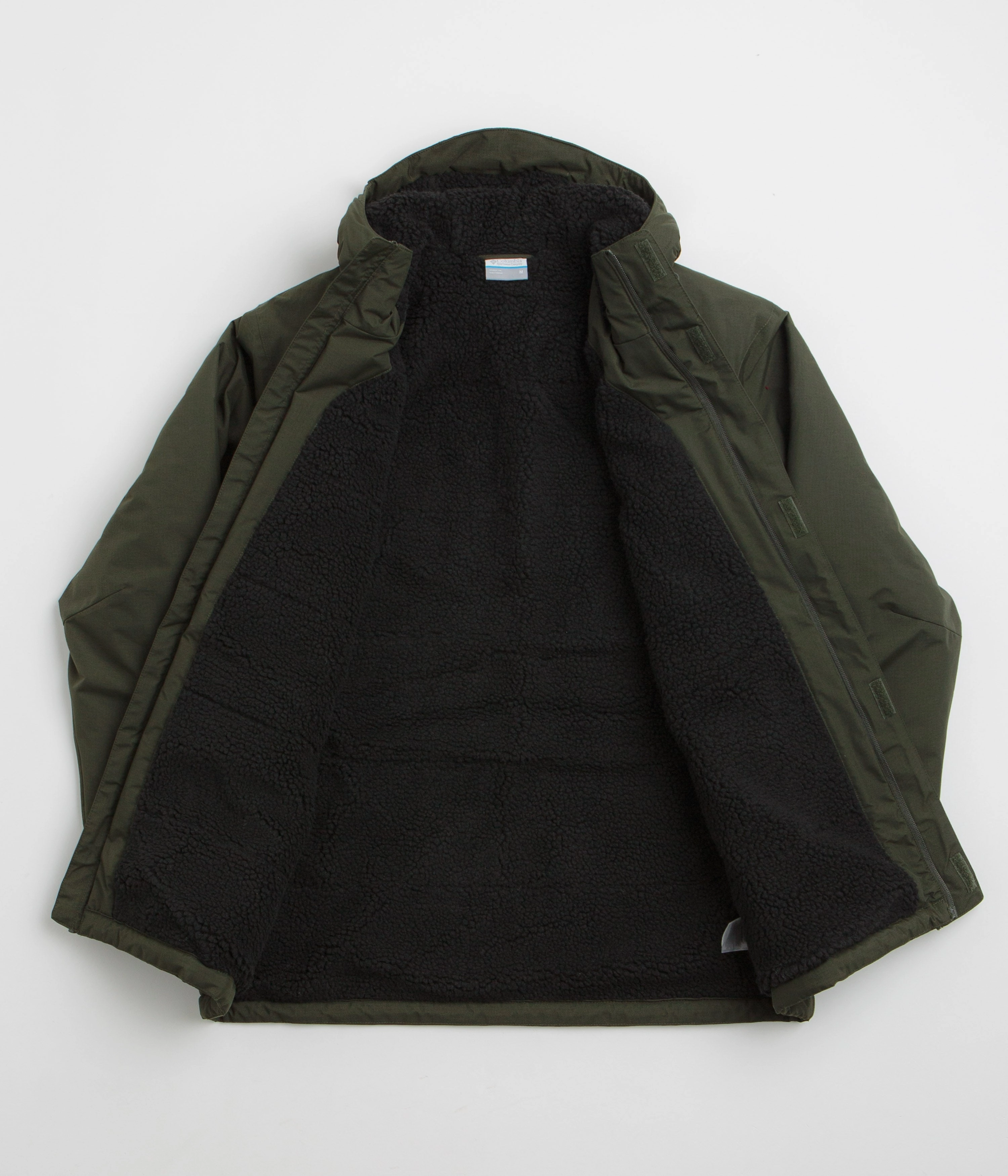 Athletic Wear Adjustable Columbia Landroamer Sherpa Lined Jacket - Greenscape