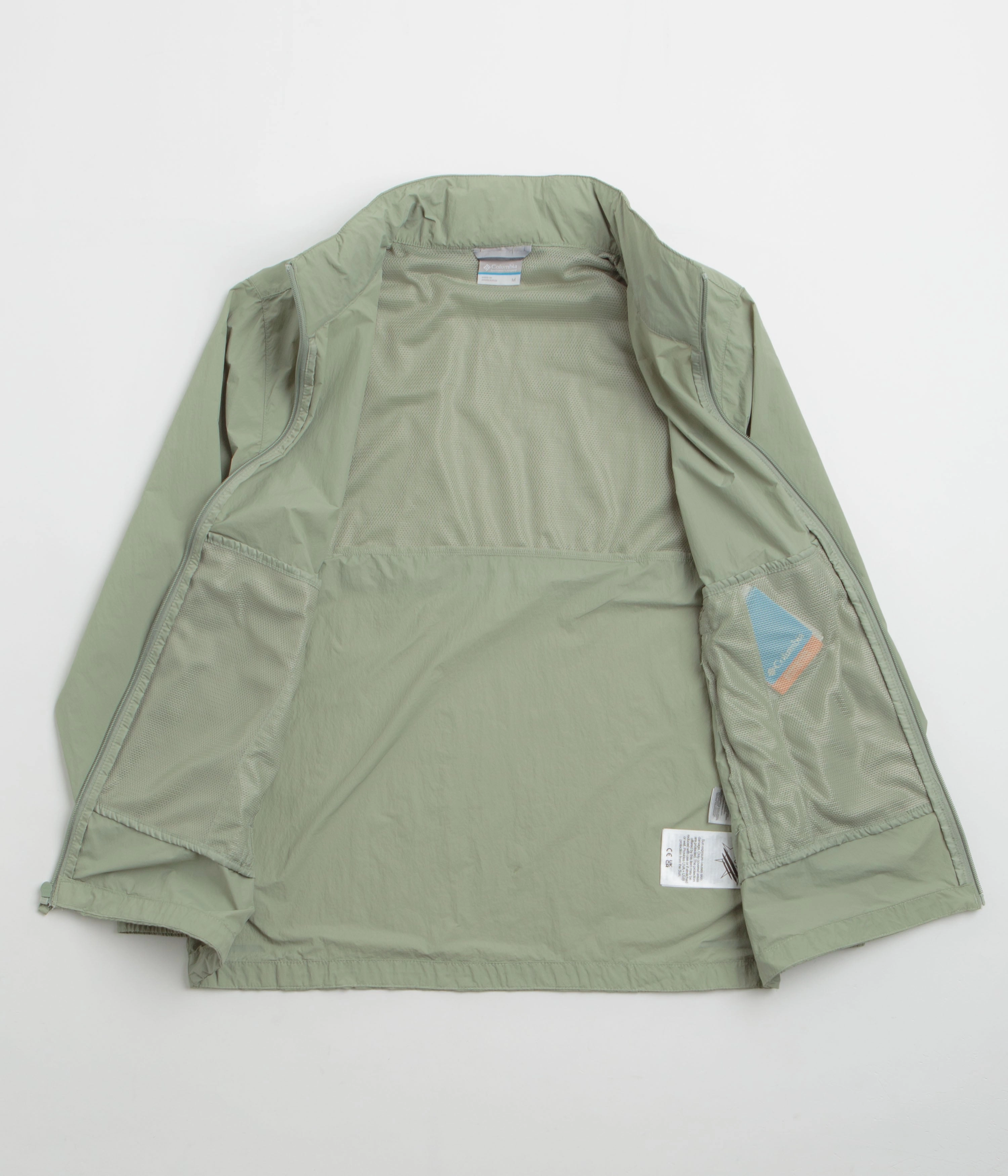 Option Columbia Loop Basin Windbreaker Jacket - Safari