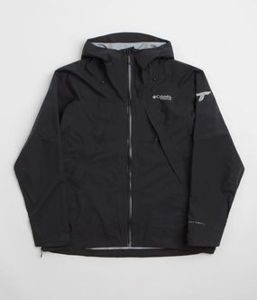 Columbia Northwest Explorer 3L Shell Jacket - Black work - from - home Fearlessness