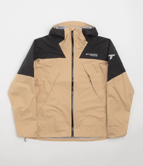 Columbia Northwest Explorer 3L Shell Jacket - Canoe / Black Collaborate Yellow
