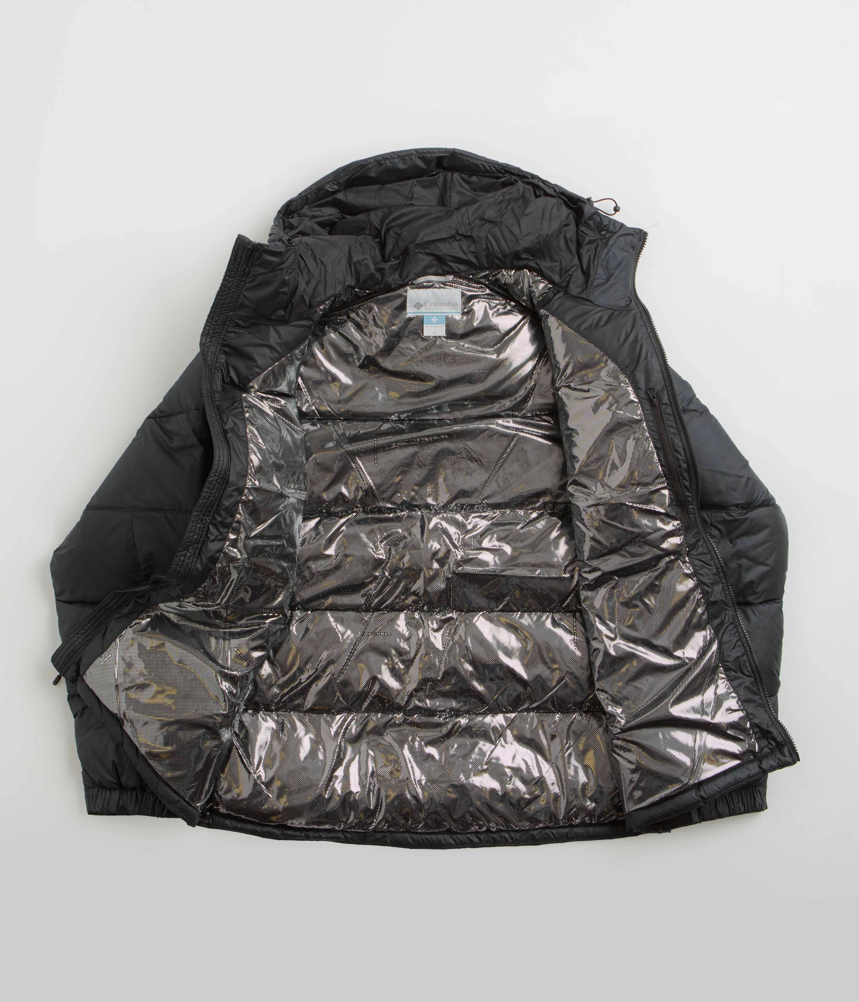 Columbia Pike Lake II Hooded Jacket - Black / Black Stole