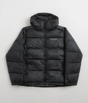 Columbia Pike Lake II Hooded Jacket - Black / Black Double Layered Cuffs