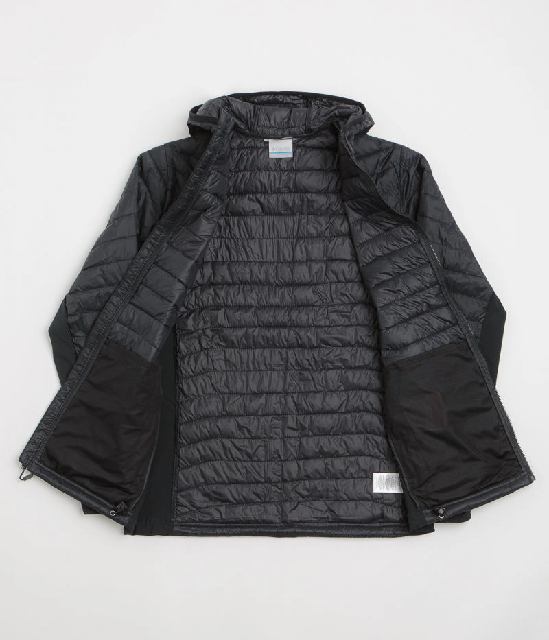 Pin Columbia Powder Pass Hybrid Hooded Jacket - Black