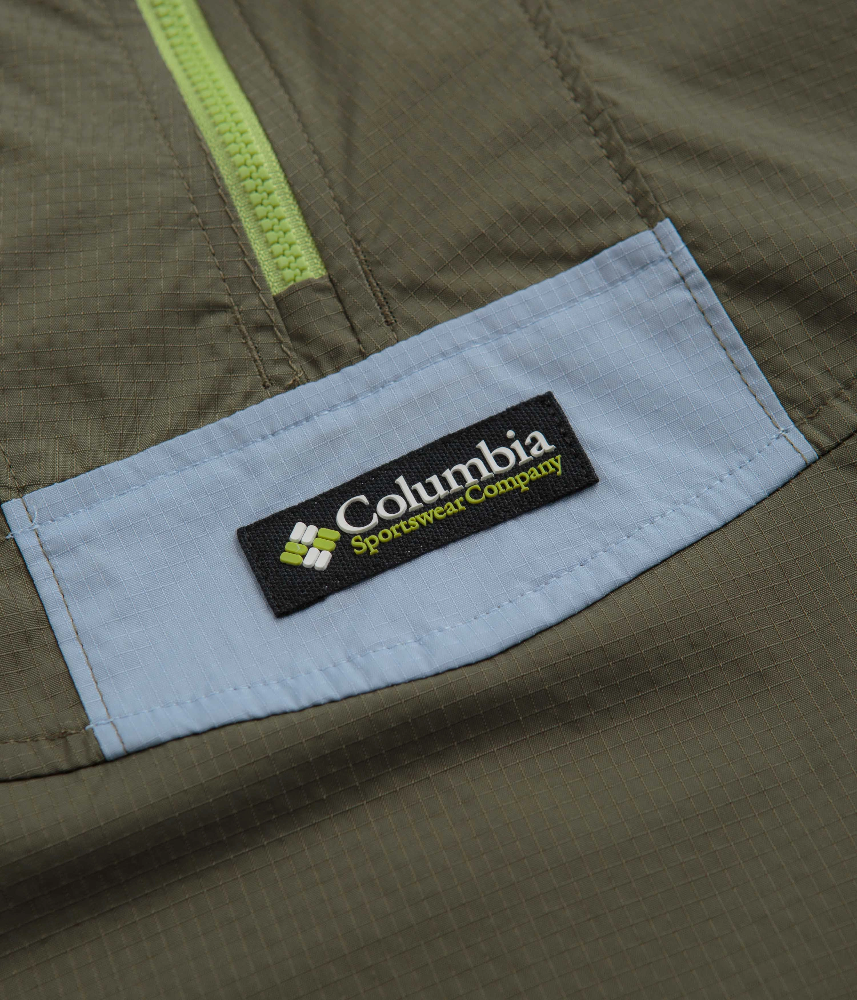 Columbia Riptide Anorak - Stone Green / Napa Green / Whisper Cologne