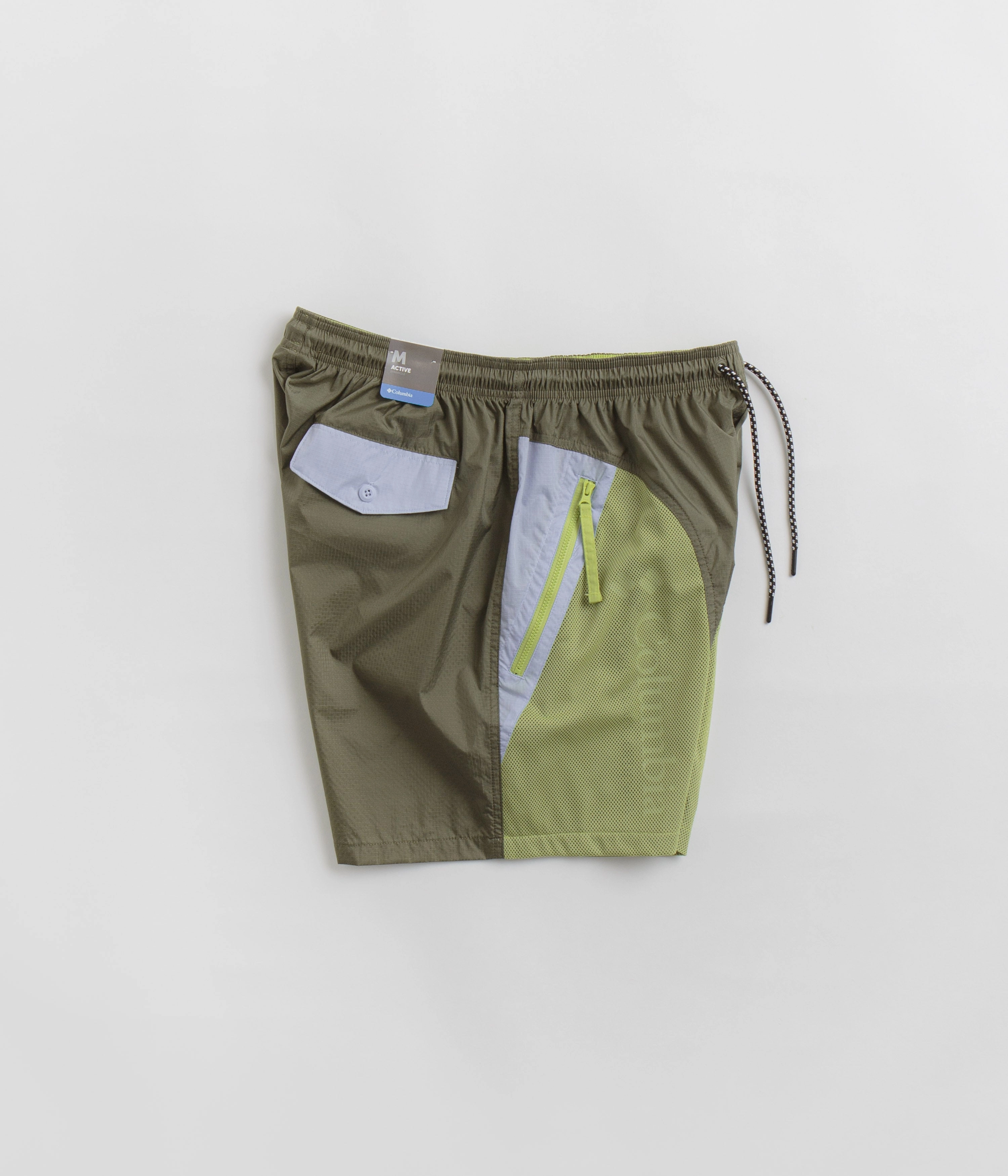 Columbia Riptide II Shorts - Stone Green / Whisper / Napa Green Chic Design NonIrritatingTags