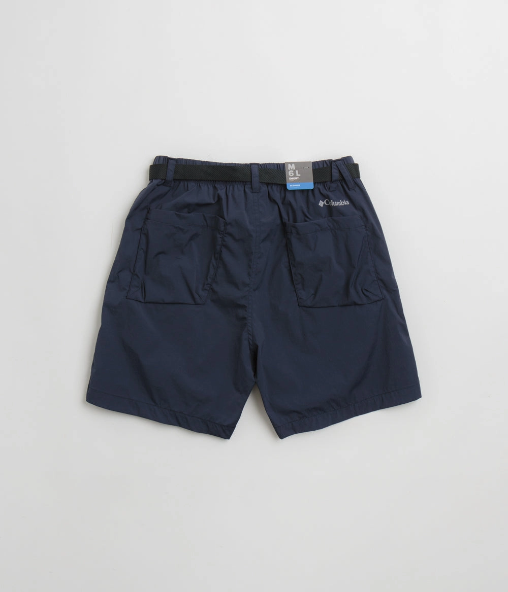 Columbia Sharpe Canyon Shorts - Collegiate Navy Double Layered Construction tropical style