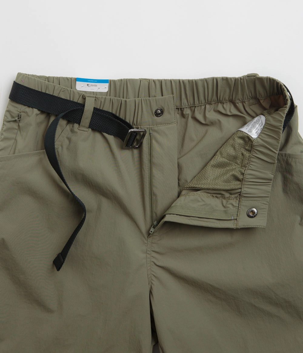 Columbia Sharpe Canyon Shorts - Stone Green Classic Shorts Low Profile Waistband