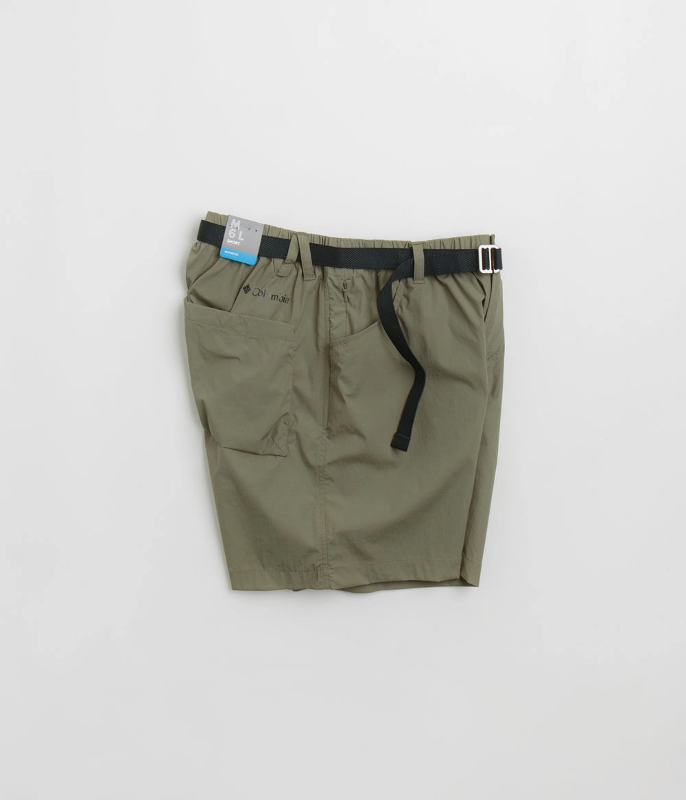 agriculture industry snowboarding apparel Columbia Sharpe Canyon Shorts - Stone Green