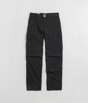 Columbia Silver Ridge Utility Pants - Black Wrinkle resistant fabric Street Inspired