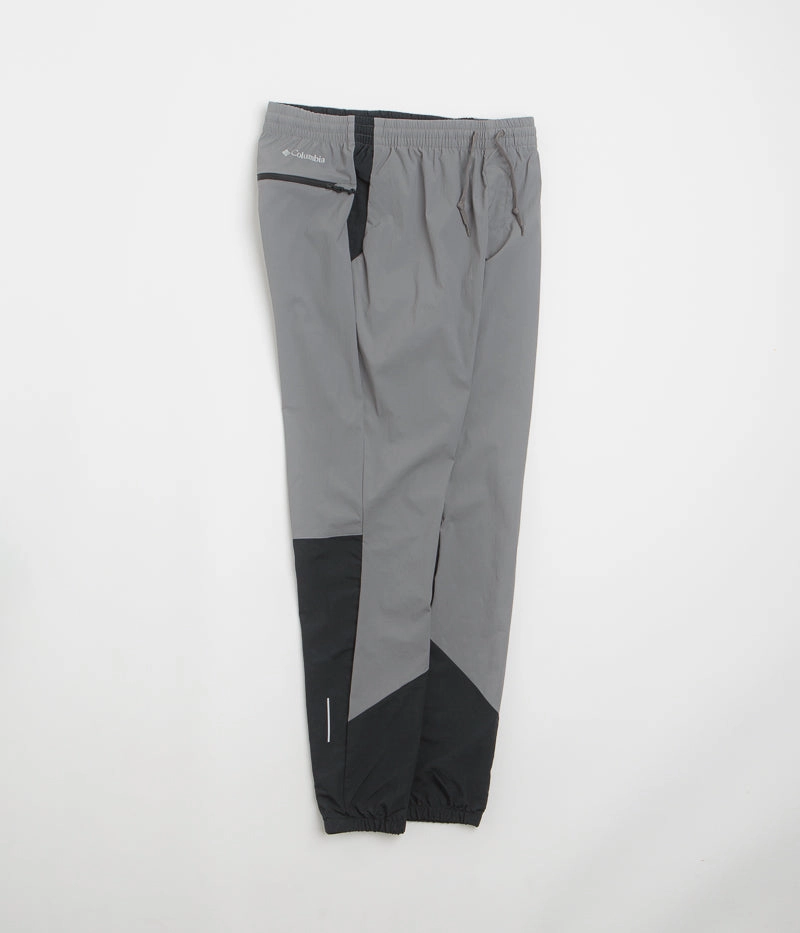MoistureControlLiner HighDensityWeave Columbia Tech Nylon Pants - City Grey / Black