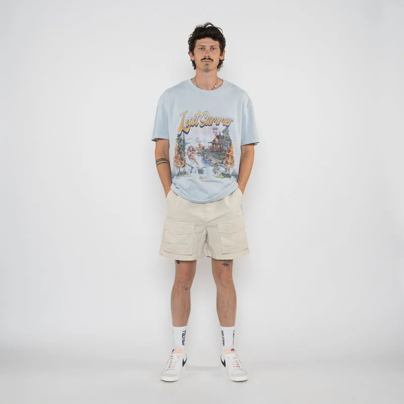 daytime event Rainy Day Ksubi Last Summer Ekcess Tee - Blue Mist